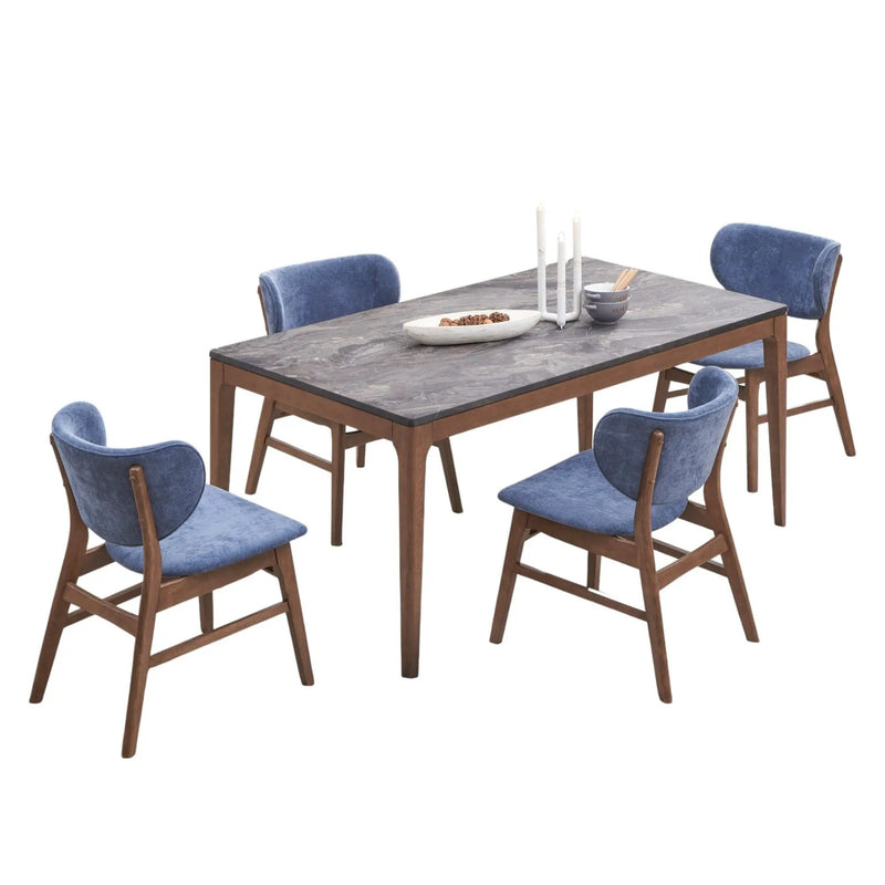 Bevis - 5 Piece Dining Set by HouseOfZazla