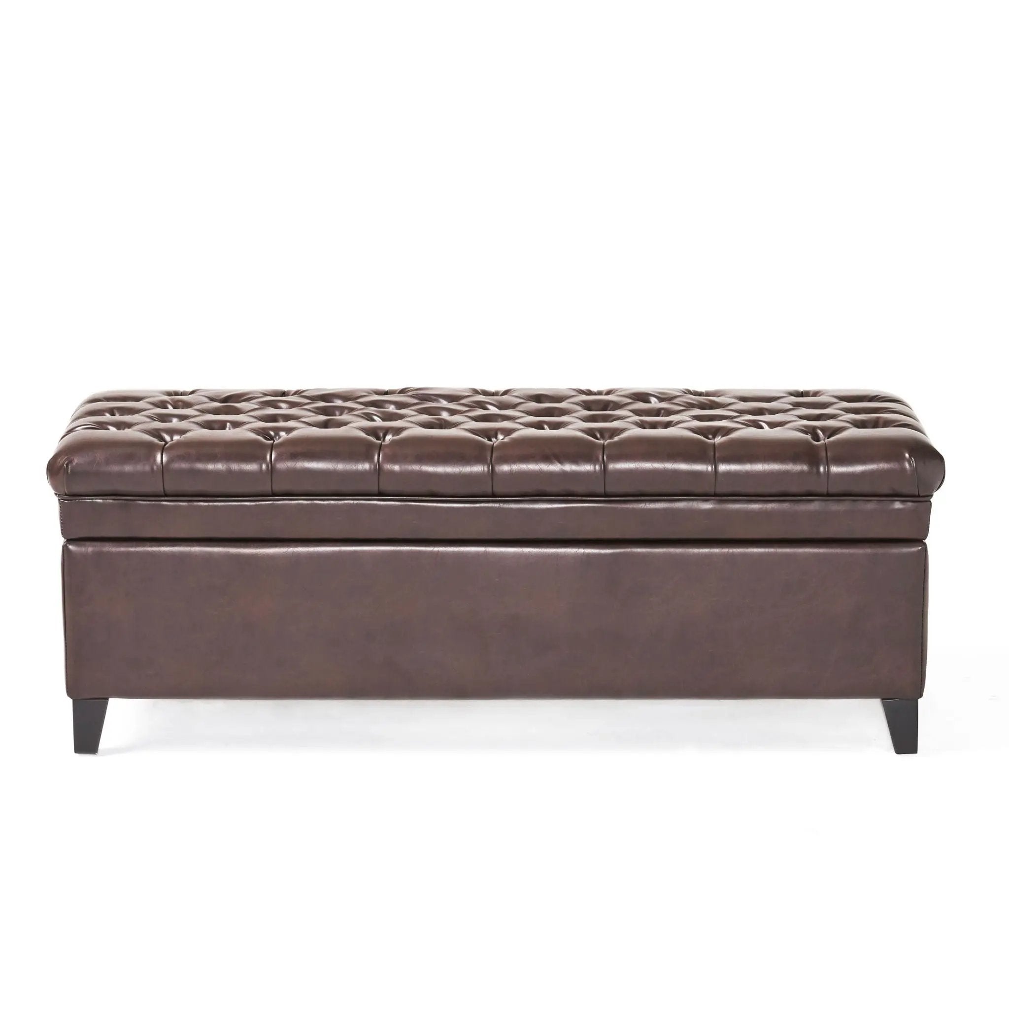 Juliana Storage Ottoman With Birch Legs by HouseOfZazla