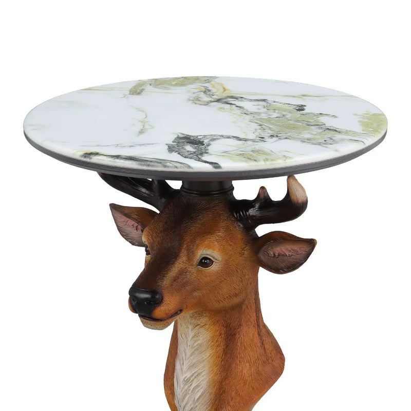 Deer Head Accent Table by HouseOfZazla