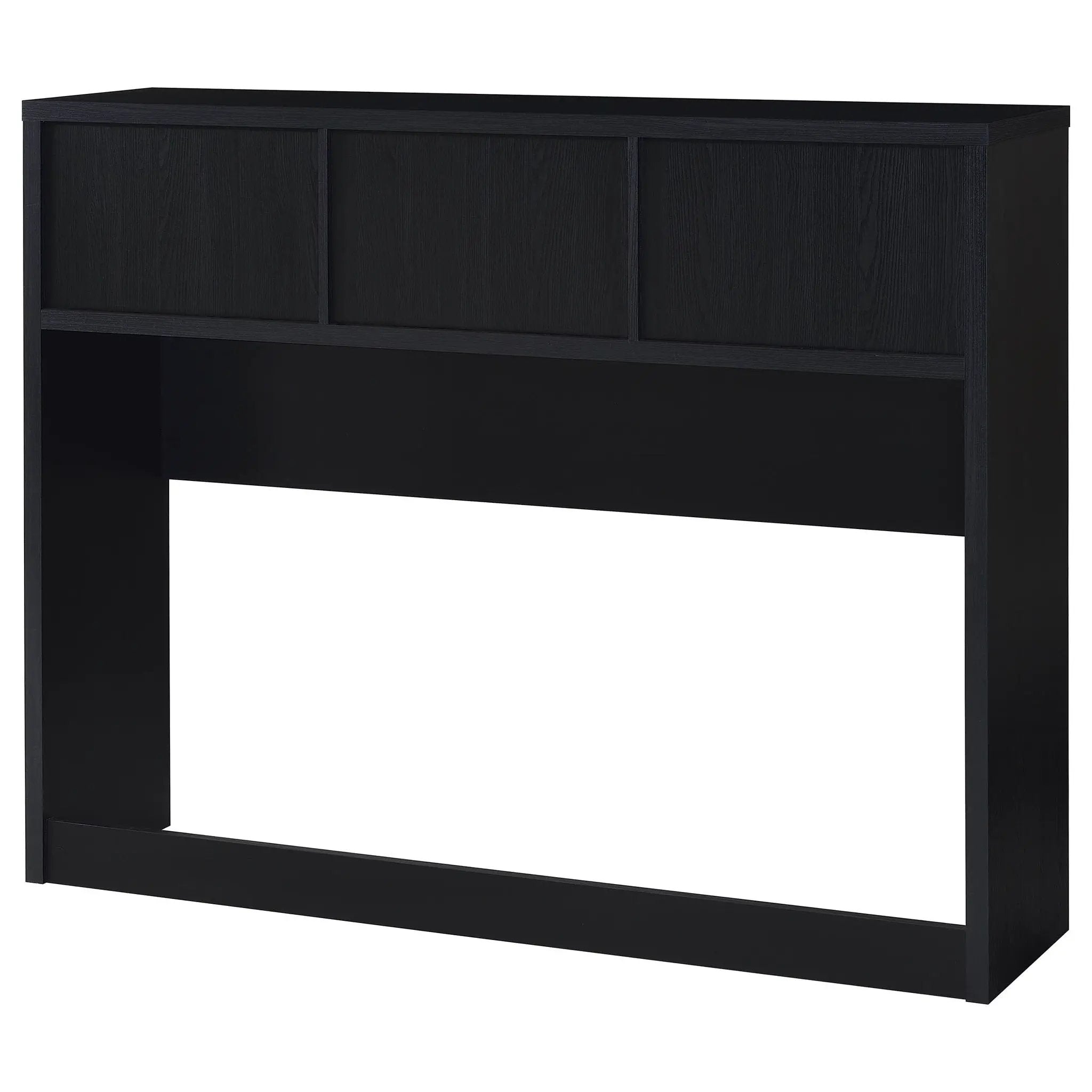 Westpark 3-piece Queen Bedroom Set Bookcase Headboard Black by Unique Piece Furniture