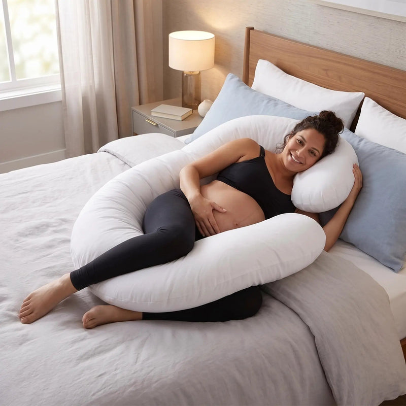 C-Shape Pregnancy Body Pillow by HouseOfZazla