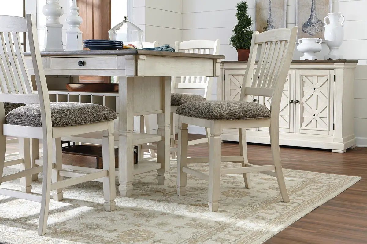 Bolanburg - Rectangular Counter Table Set by Unique Piece Furniture