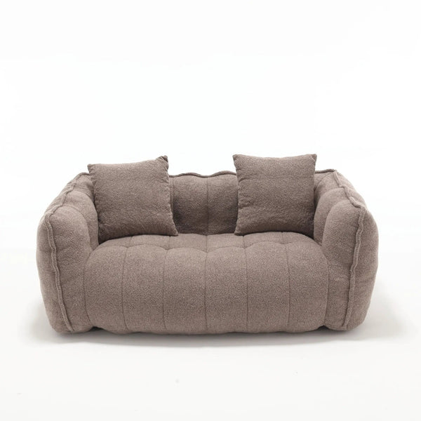 Cozy Beanbag Chair With High Resilience Foam Core For 2