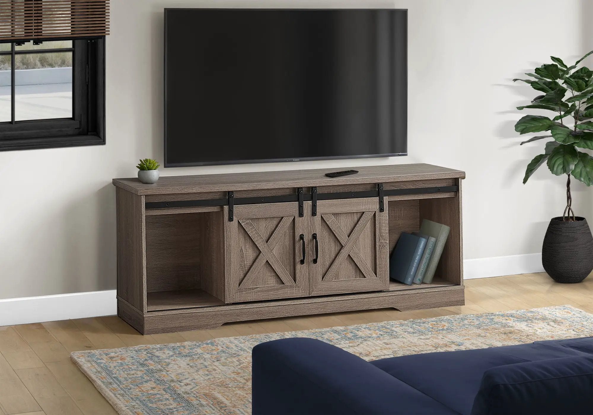 TV Stand, Console Media Entertainment Center, Storage Cabinet, Transitional by Unique Piece Furniture