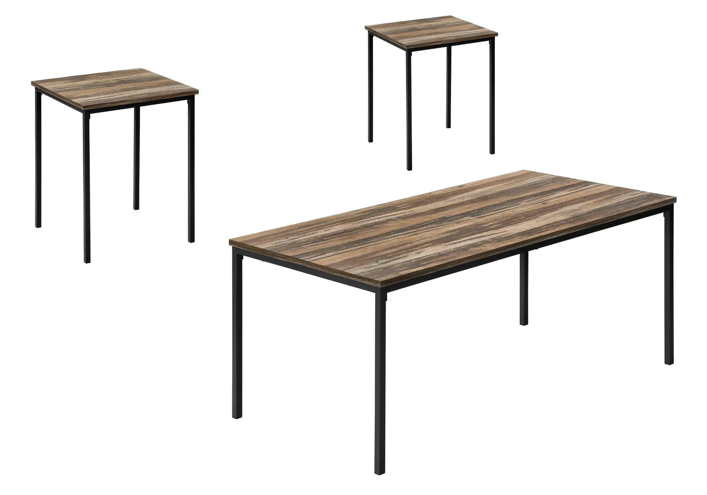 Table Set, Coffee, End, Contemporary, Modern (Set of 3) by Unique Piece Furniture