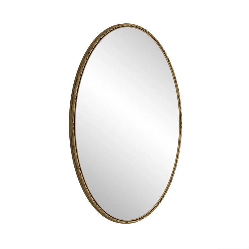 Iron Art Oval Retro Mirror by HouseOfZazla