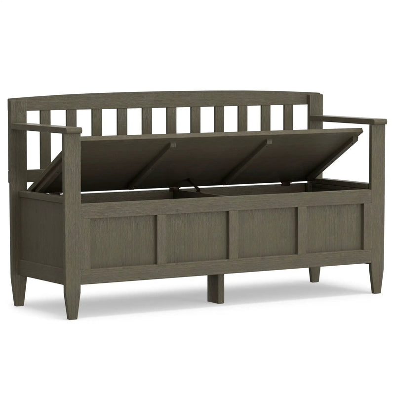 Brooklyn - Handcrafted Entryway Storage Bench by HouseOfZazla