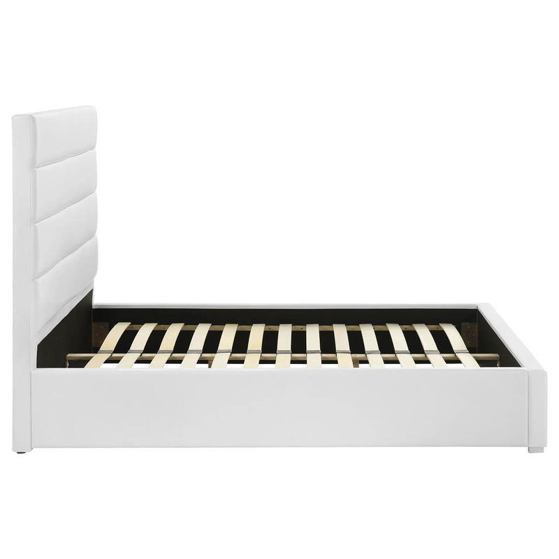 Felicity 53-inch Upholstered Full Platform Bed White by Unique Piece Furniture