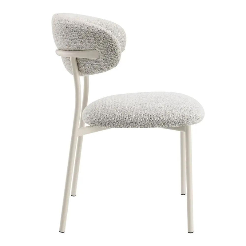 Kalam - Side Chair (Set of 2) - Gray Fabric & Beige by Unique Piece Furniture