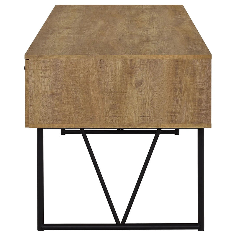 Analiese 63-inch 4-drawer Writing Desk Mango by Unique Piece Furniture