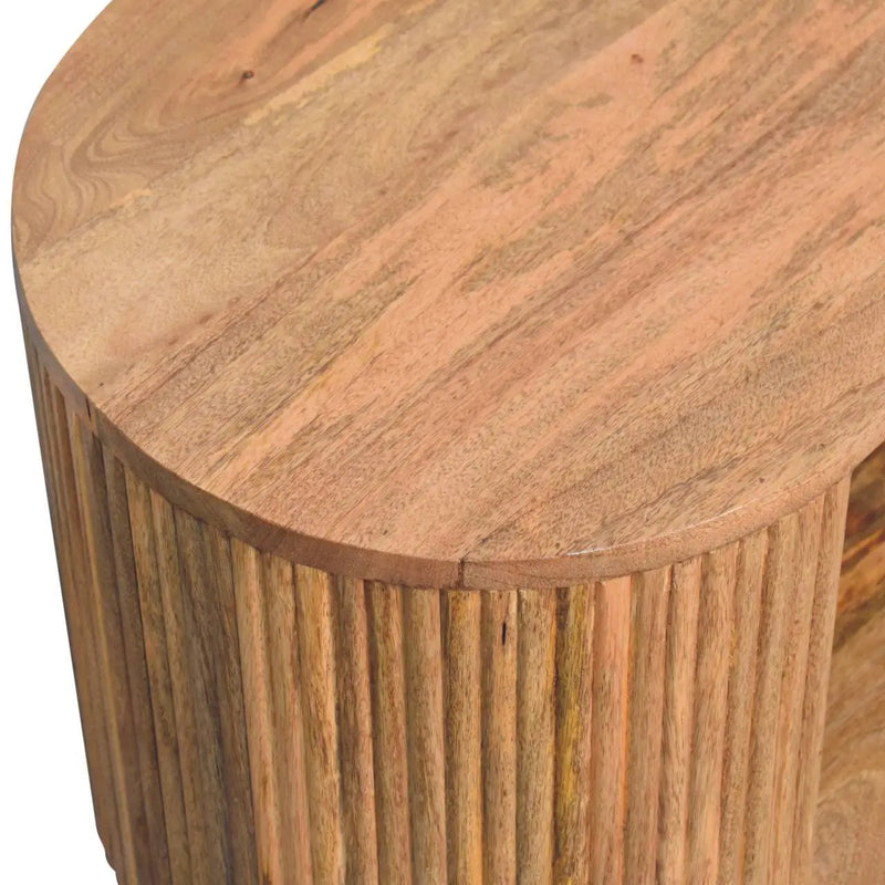 Soba - Ball Open Coffee Table - Oak by Unique Piece Furniture