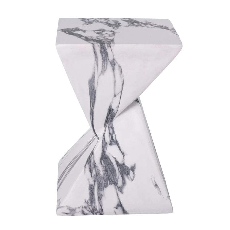 18.5"H Modern Outdoor Concrete Side Table by HouseOfZazla