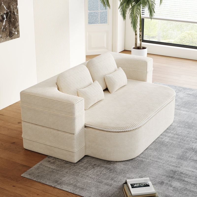 2 In 1 Foldable Sofa Bed With Multi Functional Blanket by HouseOfZazla