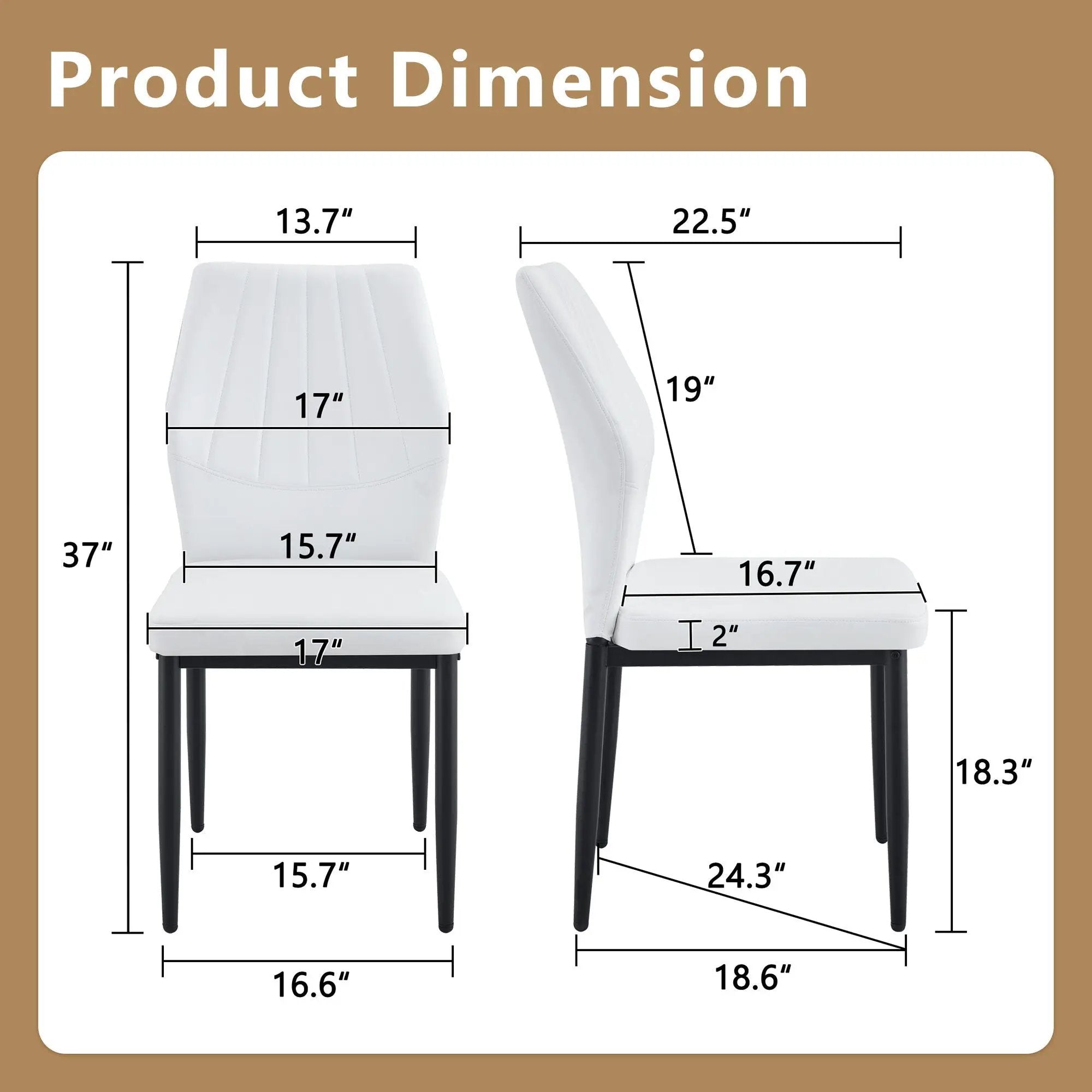 Dining Chairs With Shell Pattern, Comfort and Style by HouseOfZazla