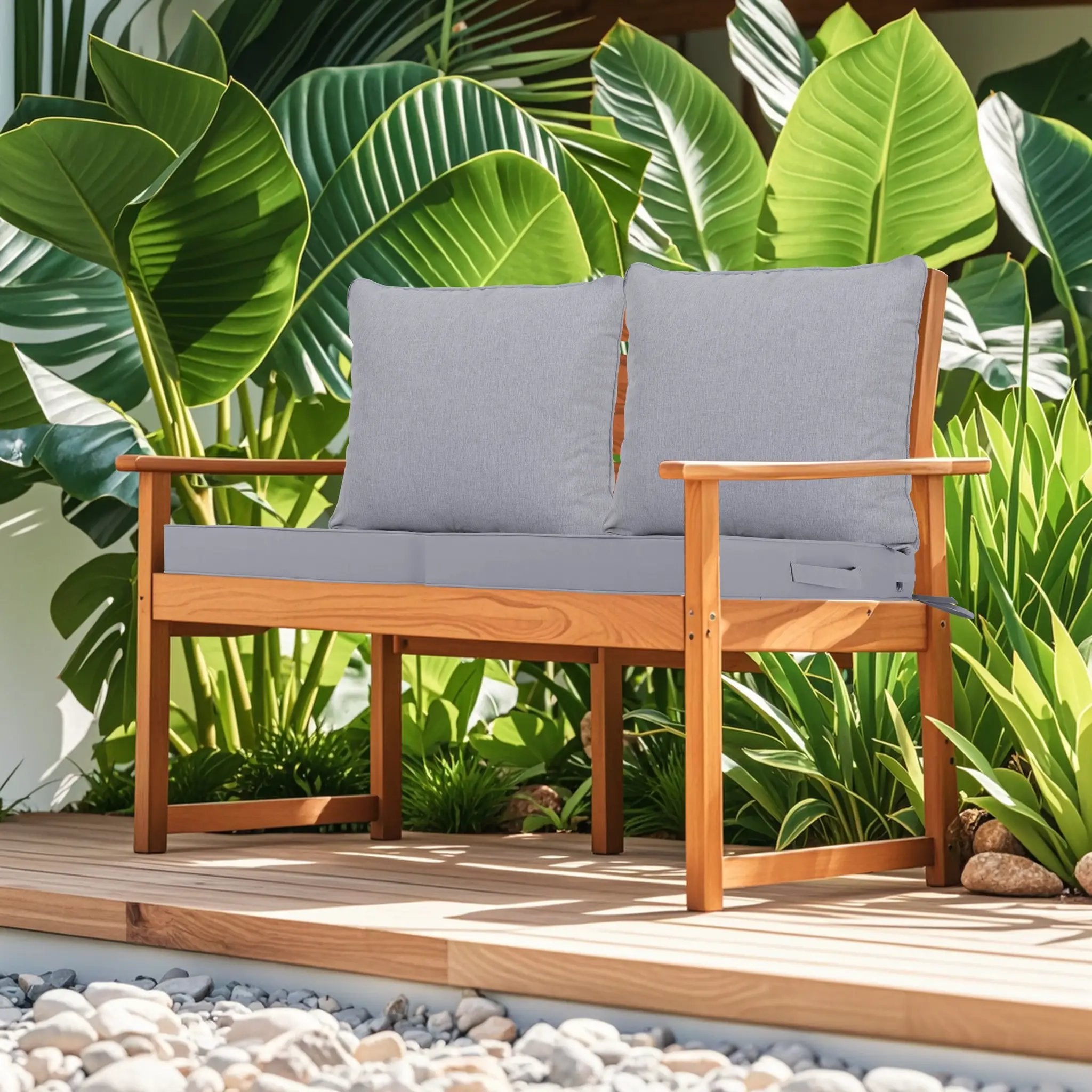 24x24 Inch Outdoor Deep Seat Cushion Set by HouseOfZazla