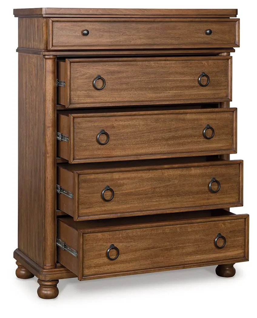 Rowlenstown - Five Drawer Chest by Unique Piece Furniture