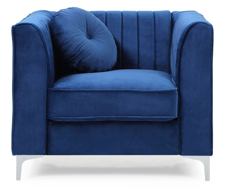 Contemporary Sloped Armchair by Unique Piece Furniture