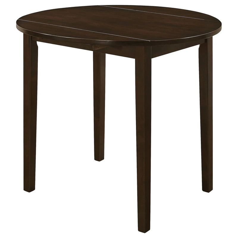 3 Piece Dining Set With Drop Leaf Table And Upholstered Chairs by HouseOfZazla