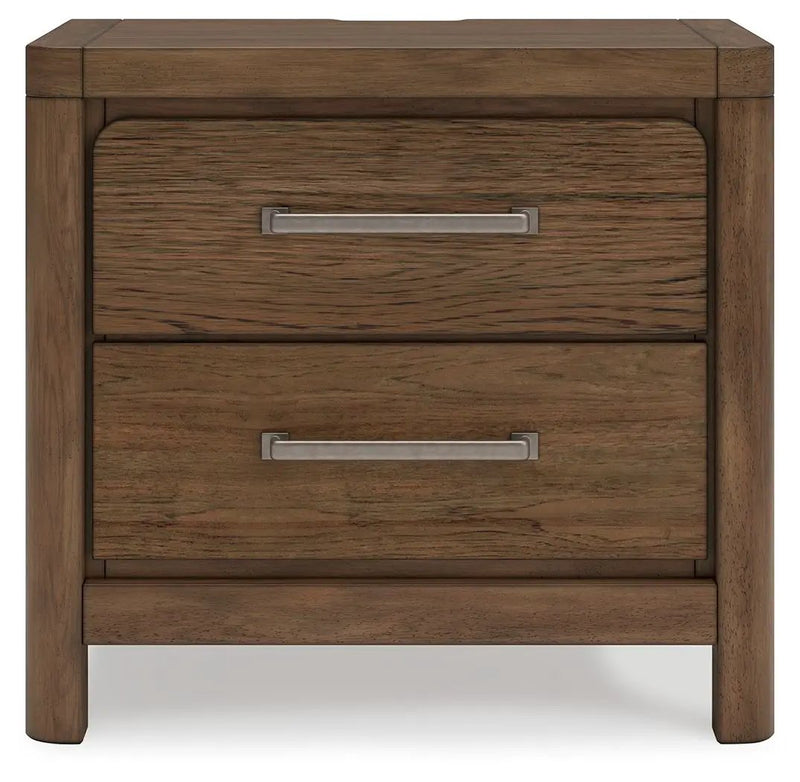 Cabalynn - Two Drawer Night Stand - Light Brown by Unique Piece Furniture