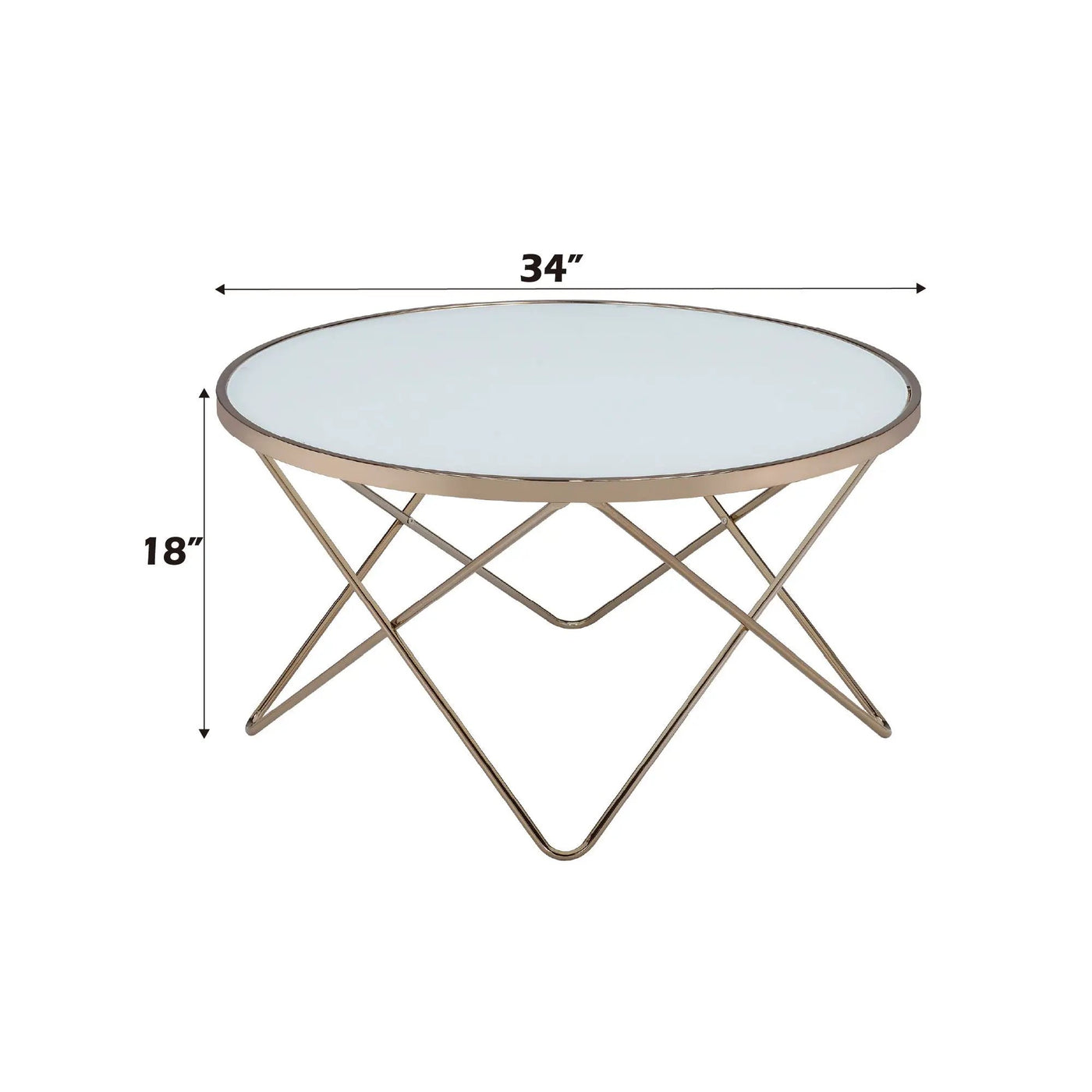 Valora Glass Coffee Table by HouseOfZazla