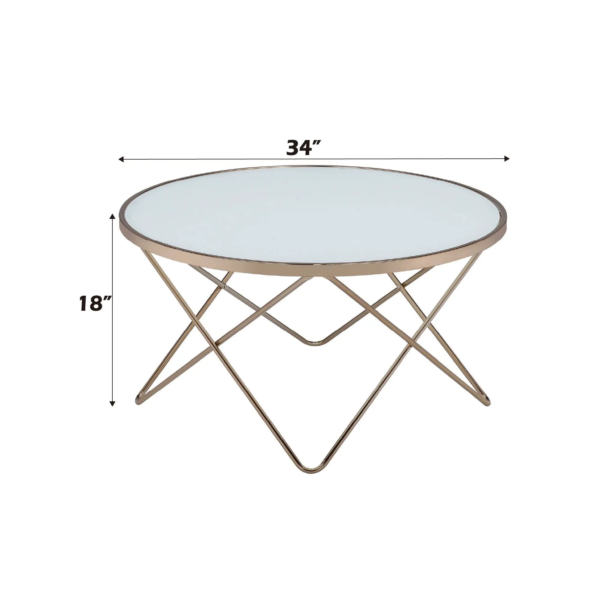 Valora - Glass Coffee Table by Unique Piece Furniture