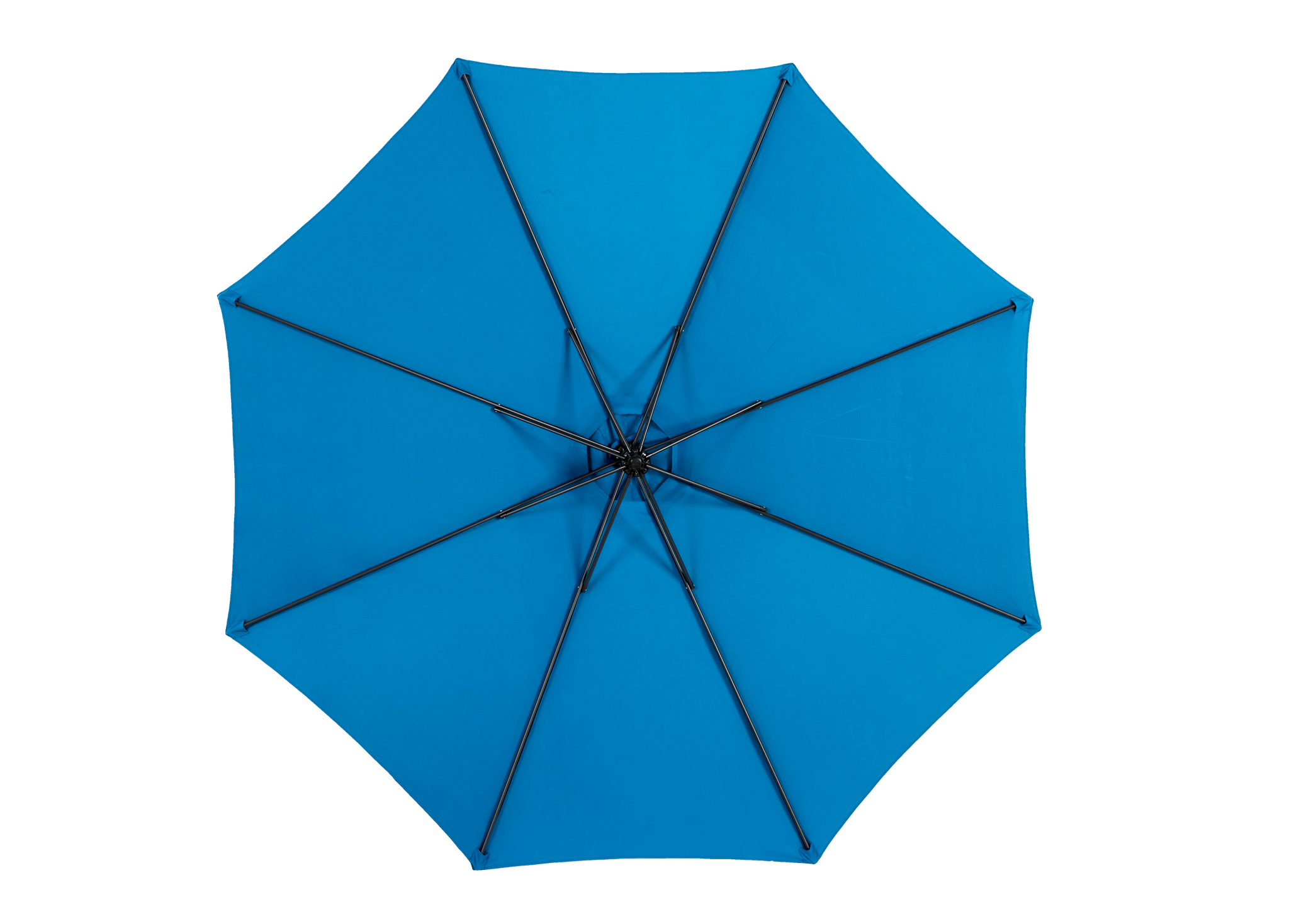 10ft Offset Hanging Market Patio Umbrella with Easy Tilt Adjustment by HouseOfZazla