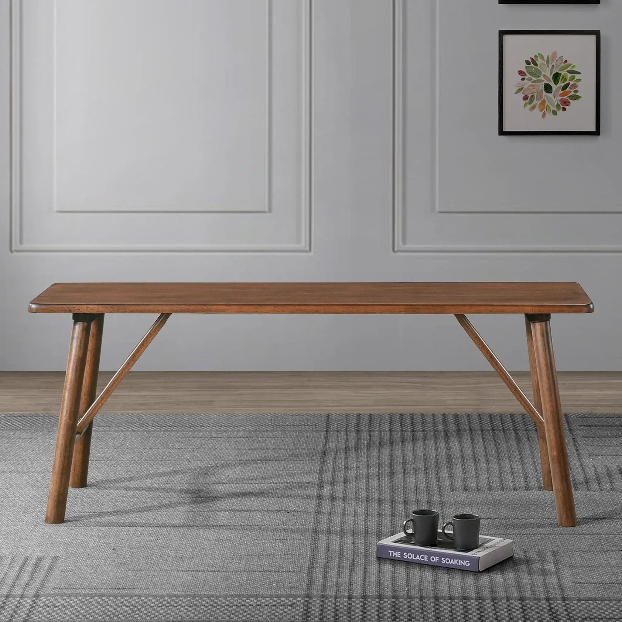 Molly - Bench - Walnut Brown by Unique Piece Furniture
