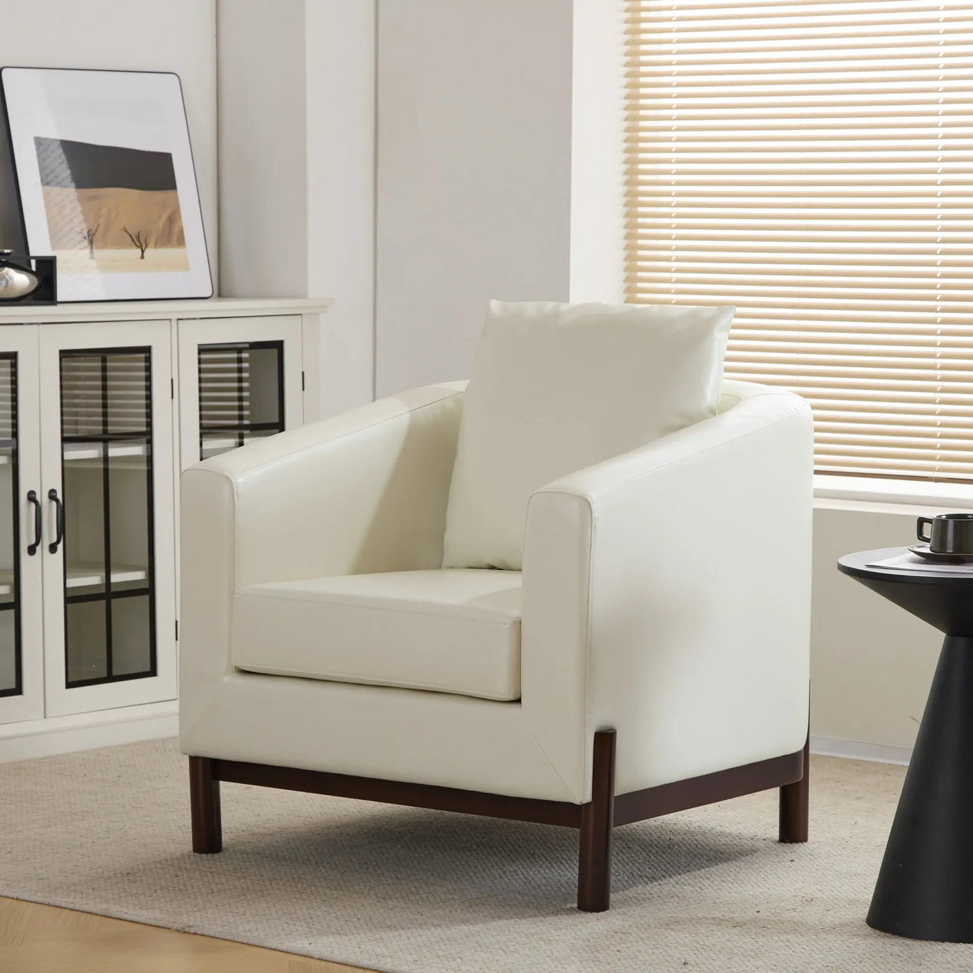 Anurudh Barrel Club Upholstered Chair by HouseOfZazla