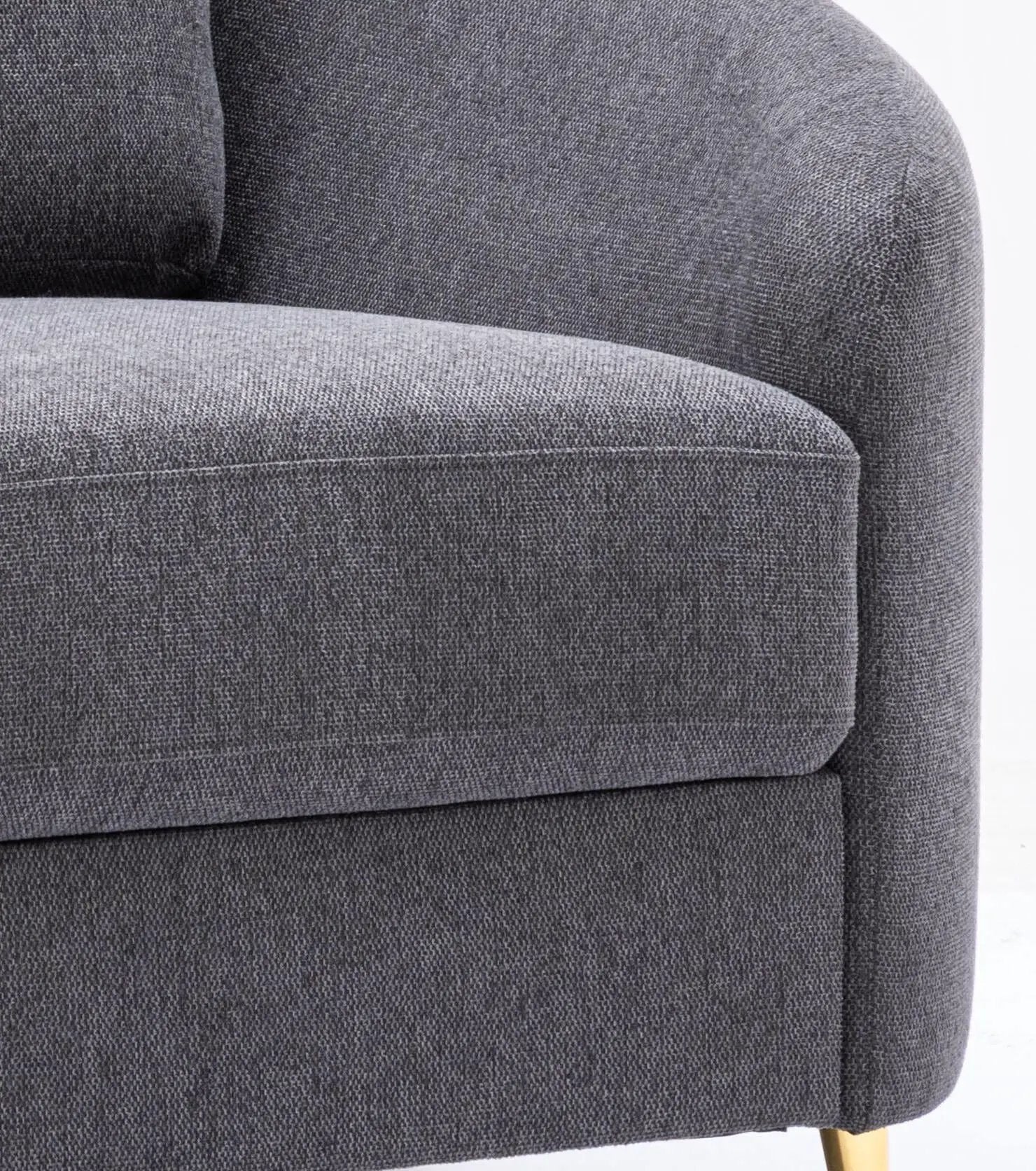 Yuina - Linen Chair - Gray by Unique Piece Furniture