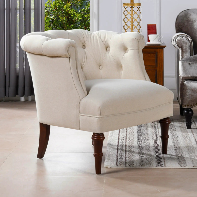 Katherine - Tufted Accent Chair by Unique Piece Furniture