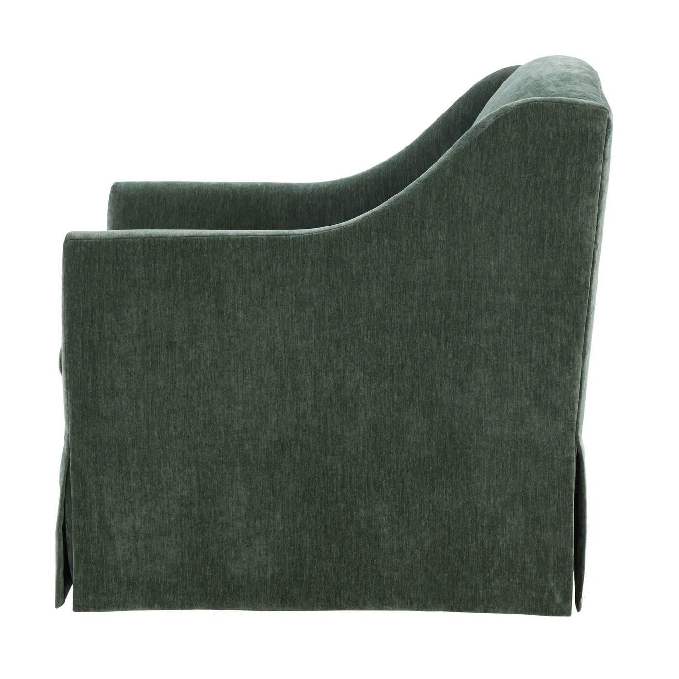 Luisa - Skirted Swivel Accent Chair by HouseOfZazla