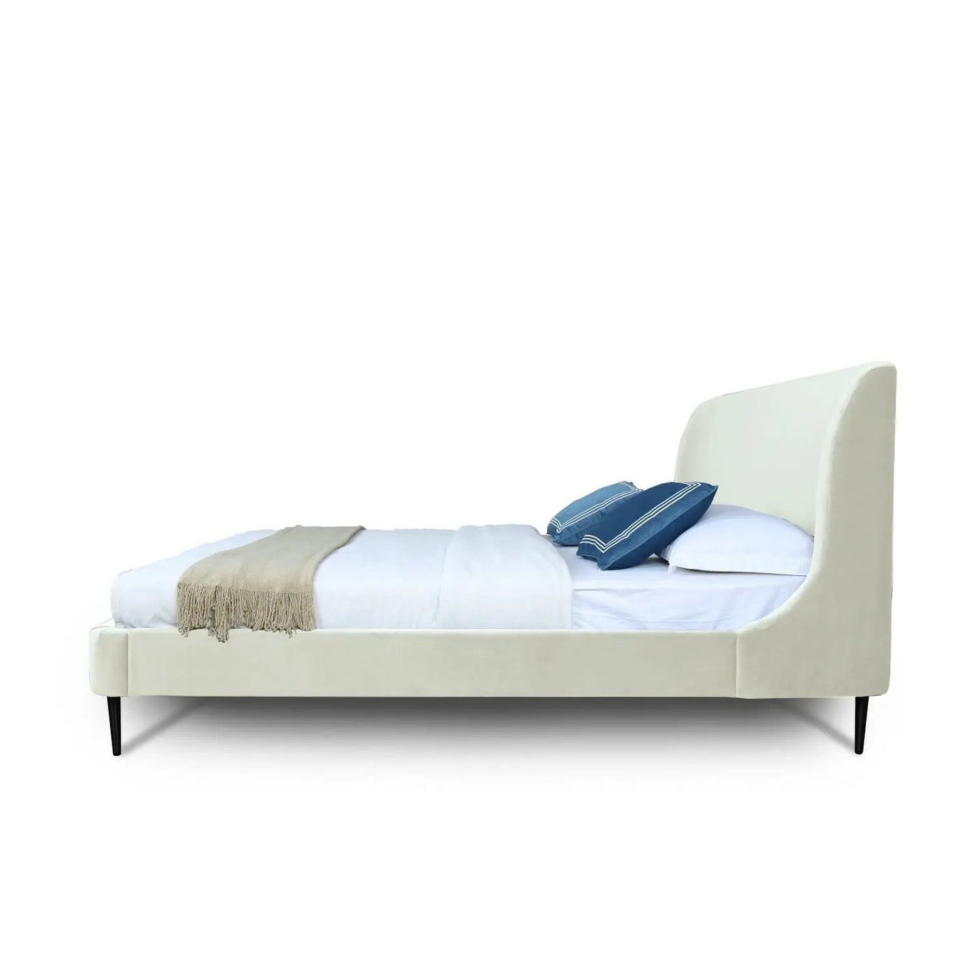 Heather - Modern Upholstered Bed by HouseOfZazla