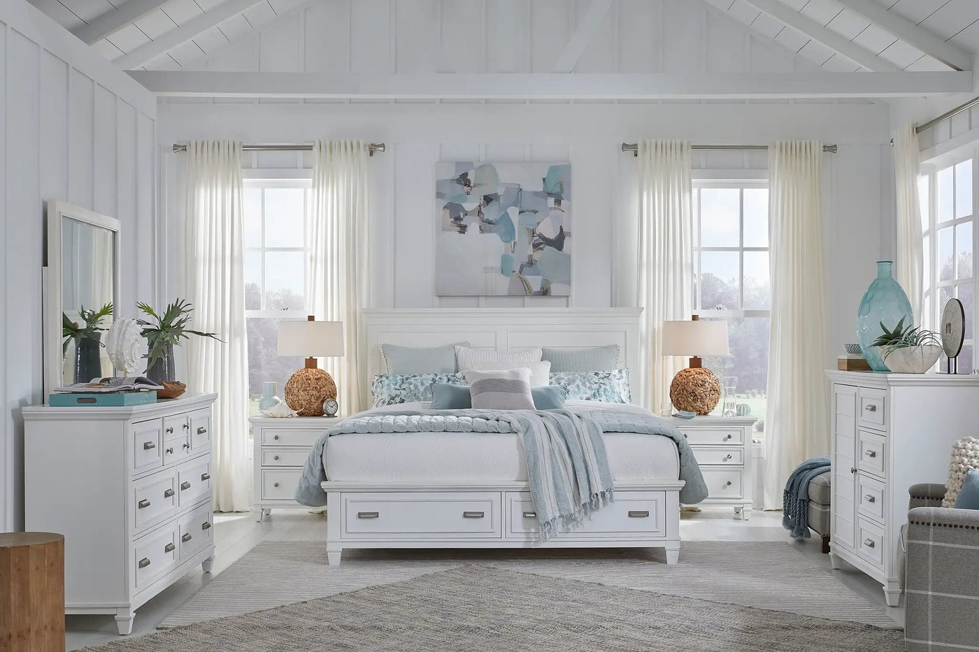 Charleston - Landscape Mirror by Unique Piece Furniture