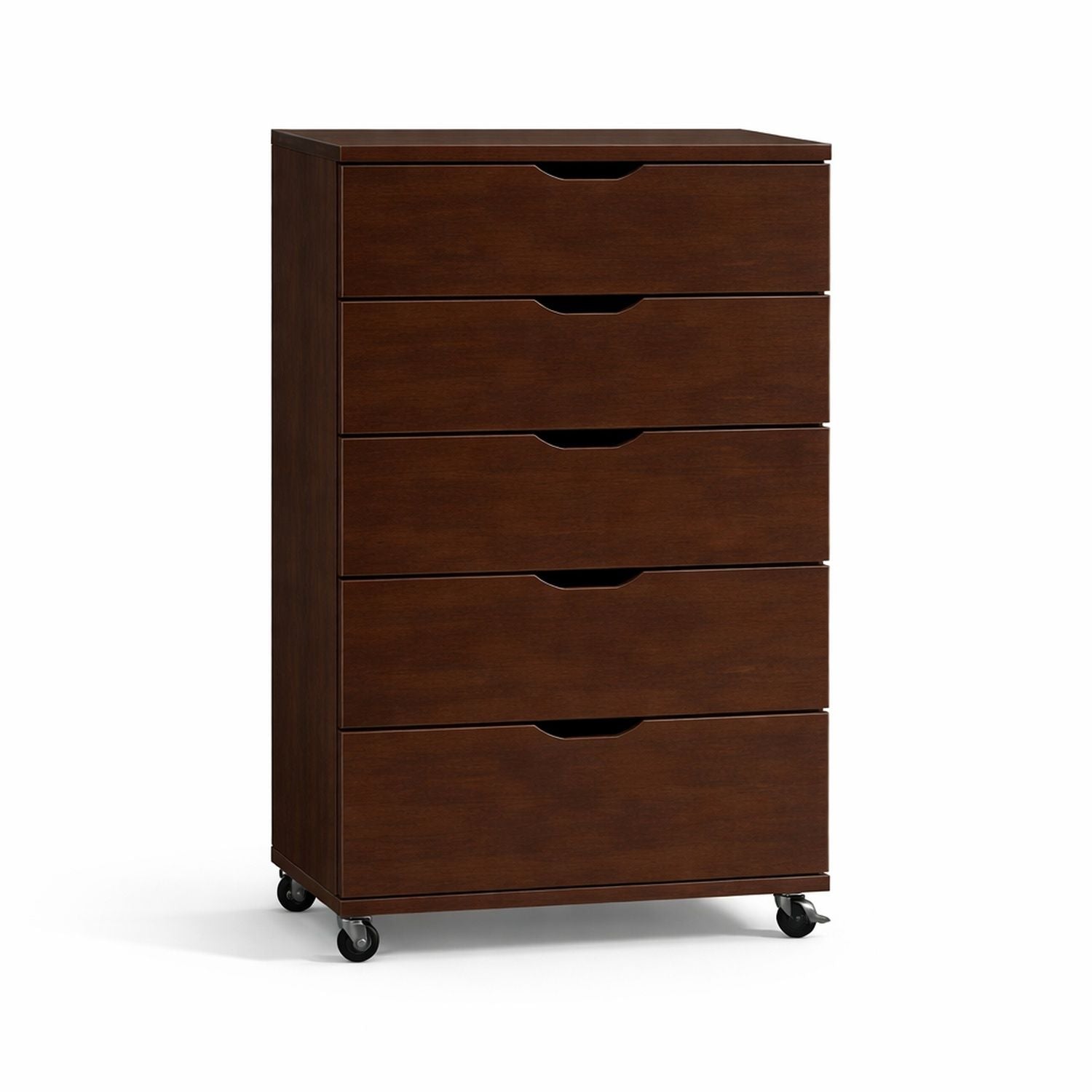 Modern 5 Drawer Dresser With Wheels by Unique Piece Furniture