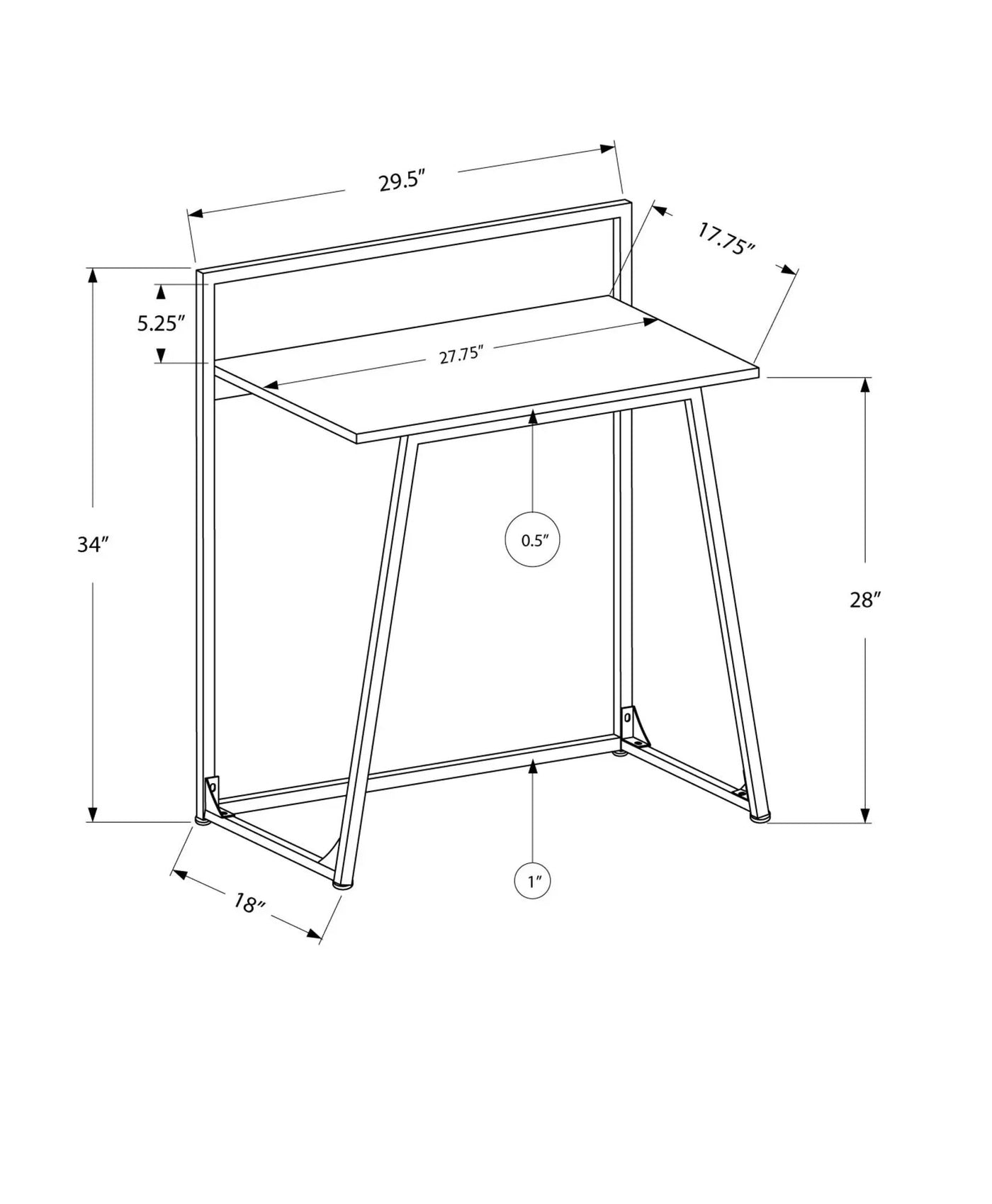 Computer Desk For Home Office, Functional Workspace Contemporary & Modern by Unique Piece Furniture