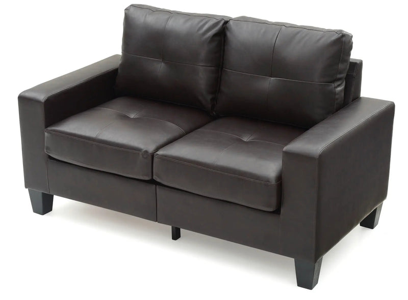 Newbury - Track Arm Loveseat For Cozy Spaces by Unique Piece Furniture