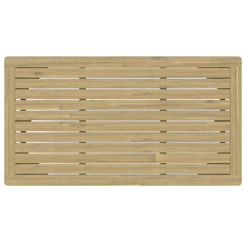 Palmetto - Outdoor Coffee Table - Light Teak by HouseOfZazla