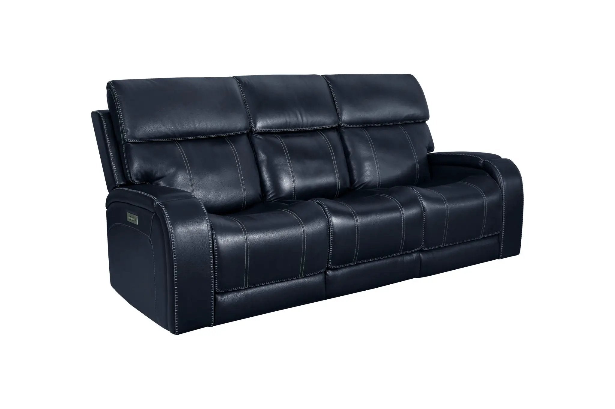 Glenwood - Sofa - Recliner With Power And Power Headrest And Lumbar by Unique Piece Furniture