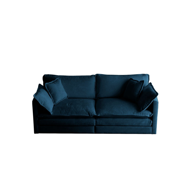 Modern Fabric Loveseat Sofa Couch for Living Room by HouseOfZazla
