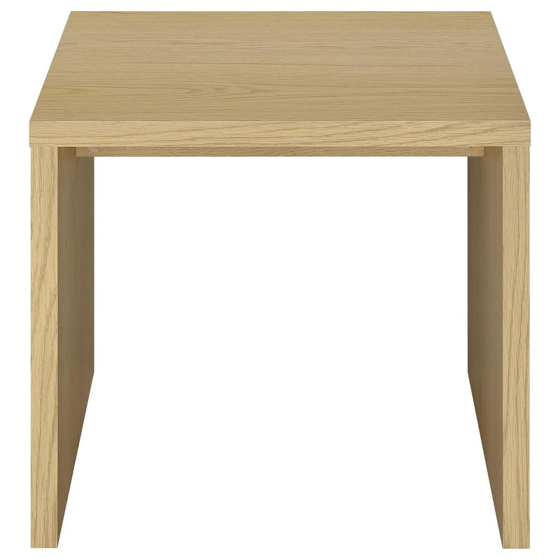 Canoga 3-piece Lift Top Cocktail Coffee Table Set Light Oak by Unique Piece Furniture