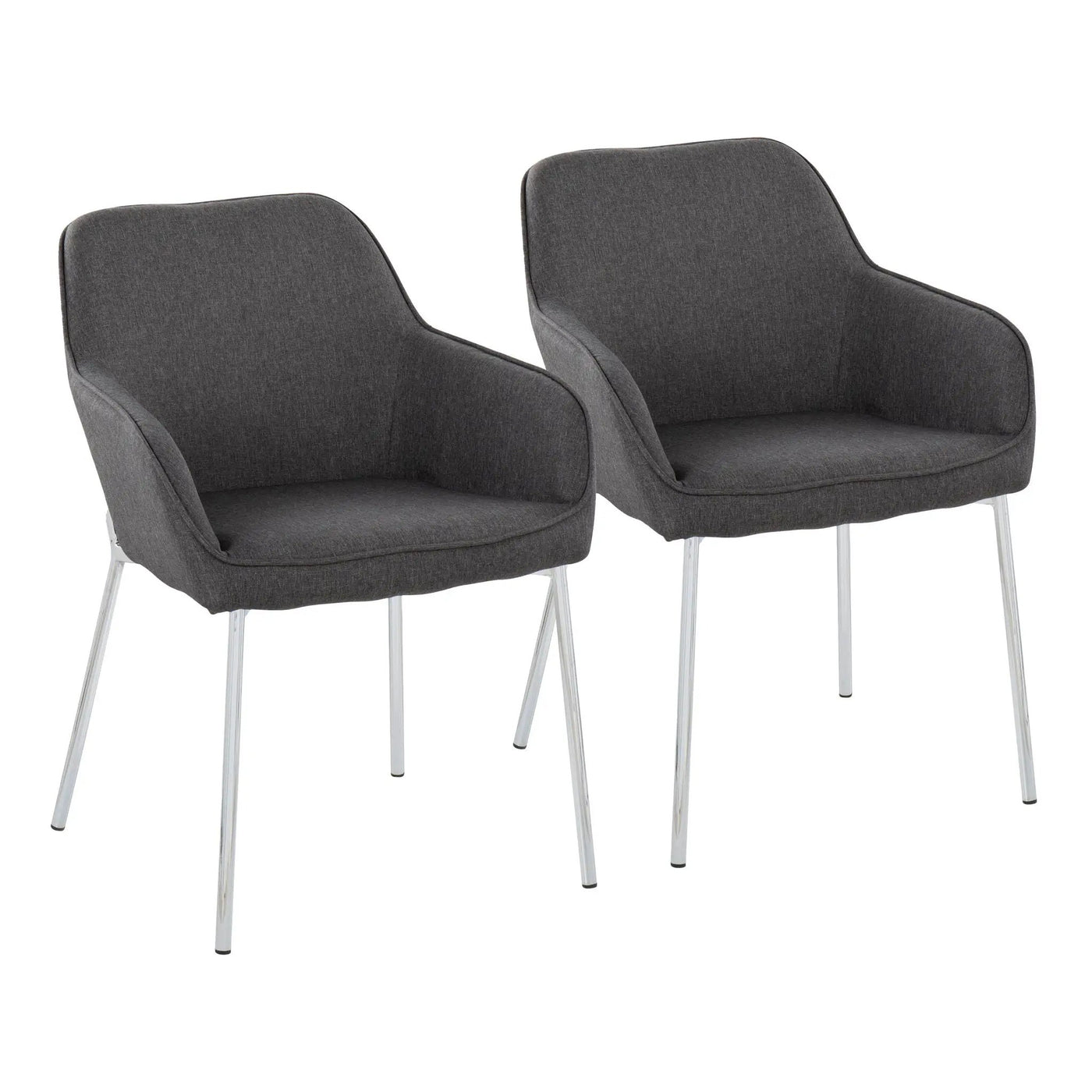 Daniella - Contemporary Moder Dining Chair (Set of 2) by HouseOfZazla
