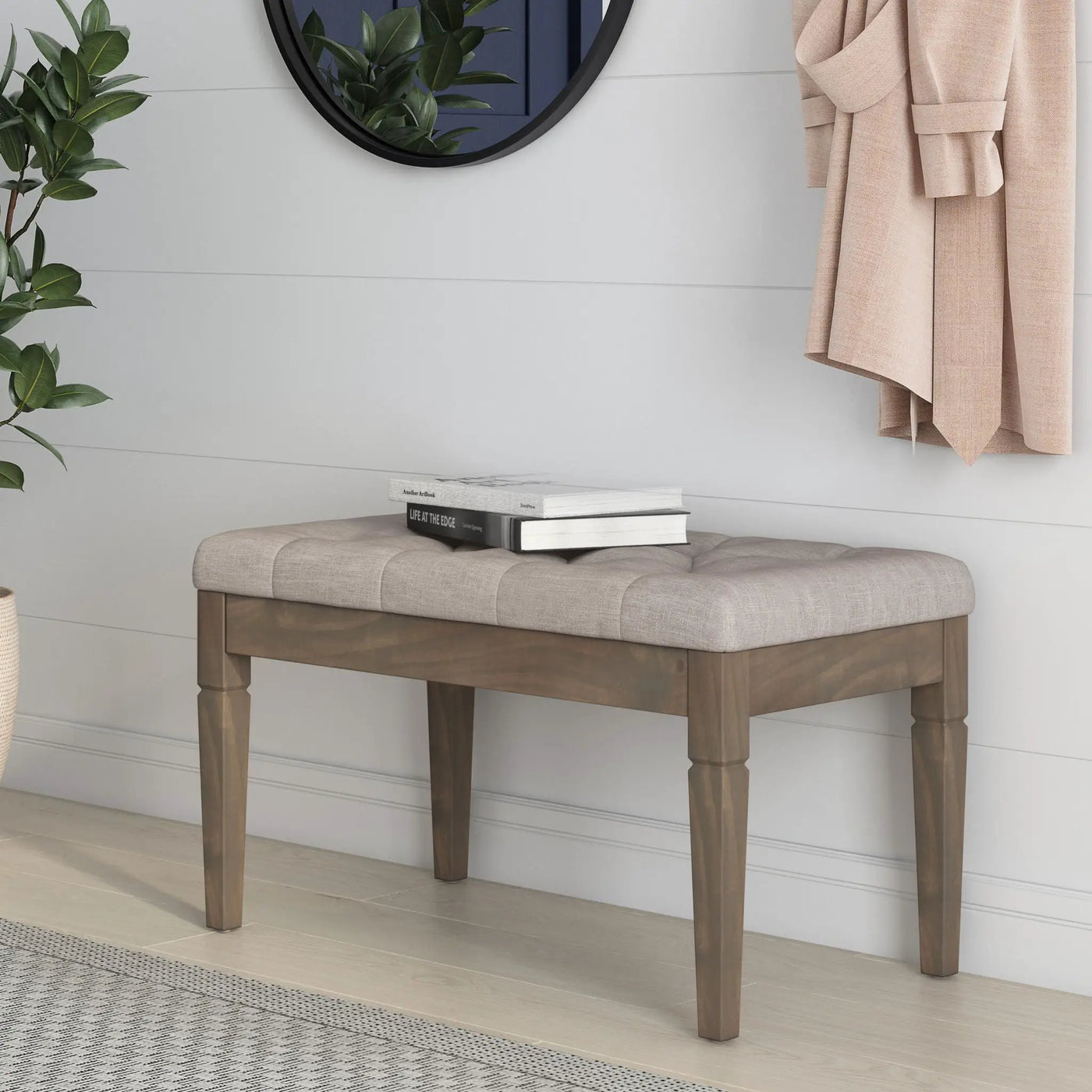 Waverly - Upholstered Tufted Ottoman Bench by Unique Piece Furniture