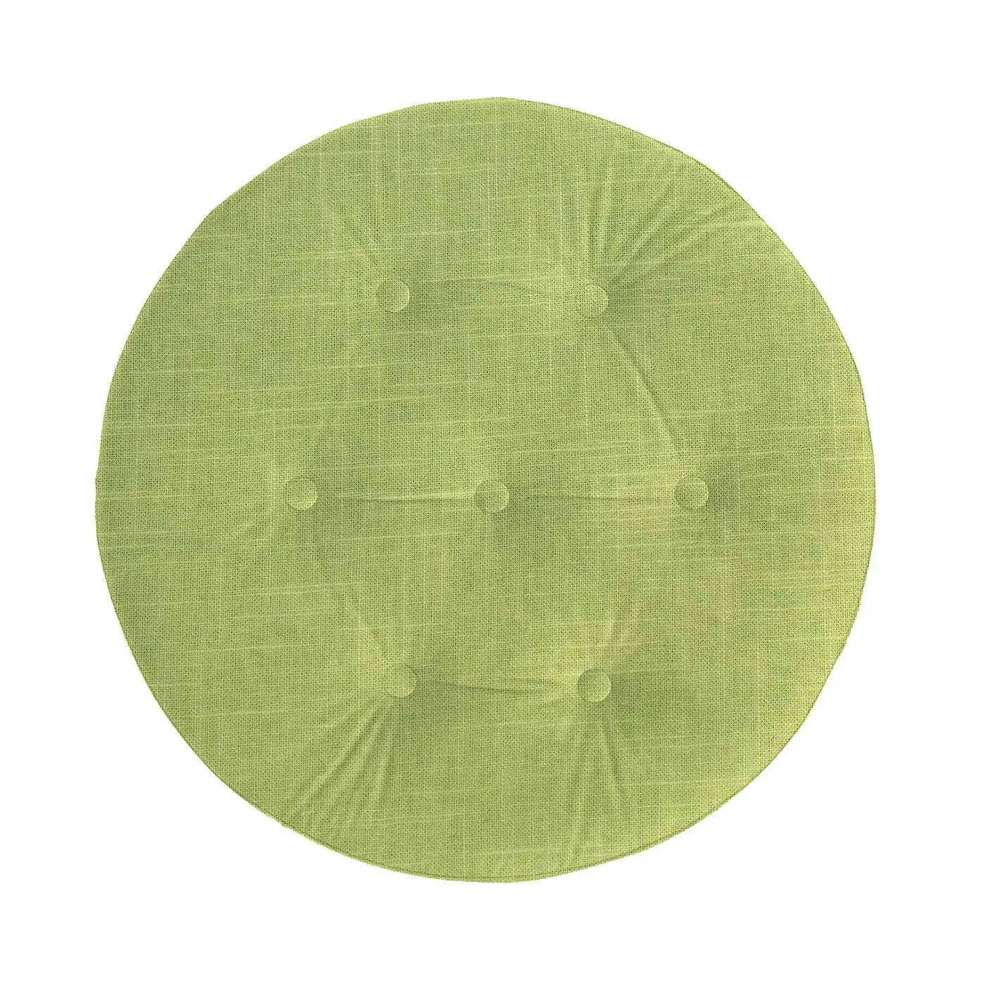 Yolanda - Round Upholstered Accent Ottoman by Unique Piece Furniture