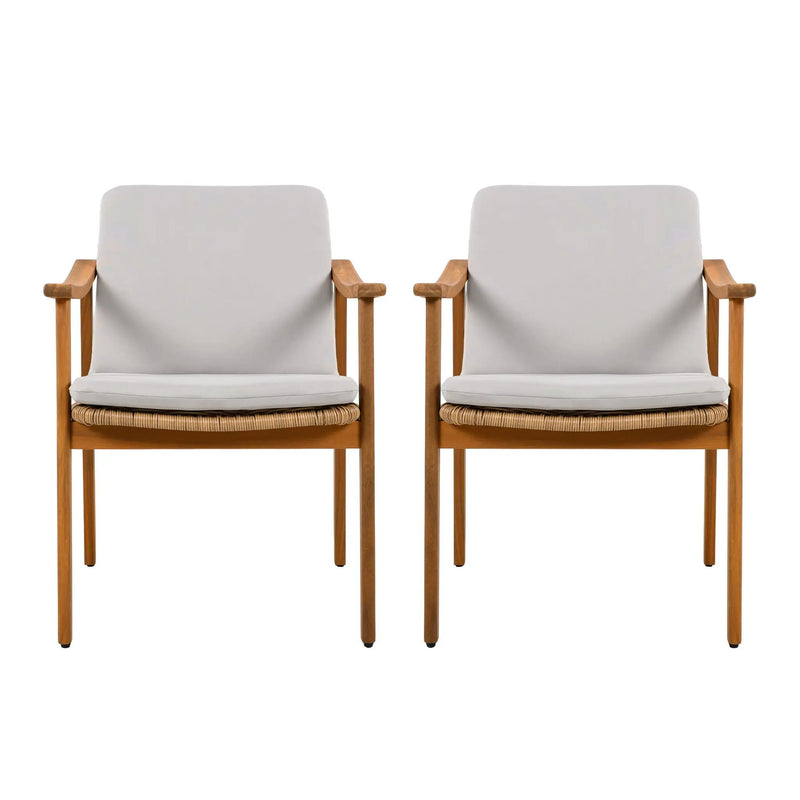 Outdoor Dining Chairs (Set of 2) by HouseOfZazla