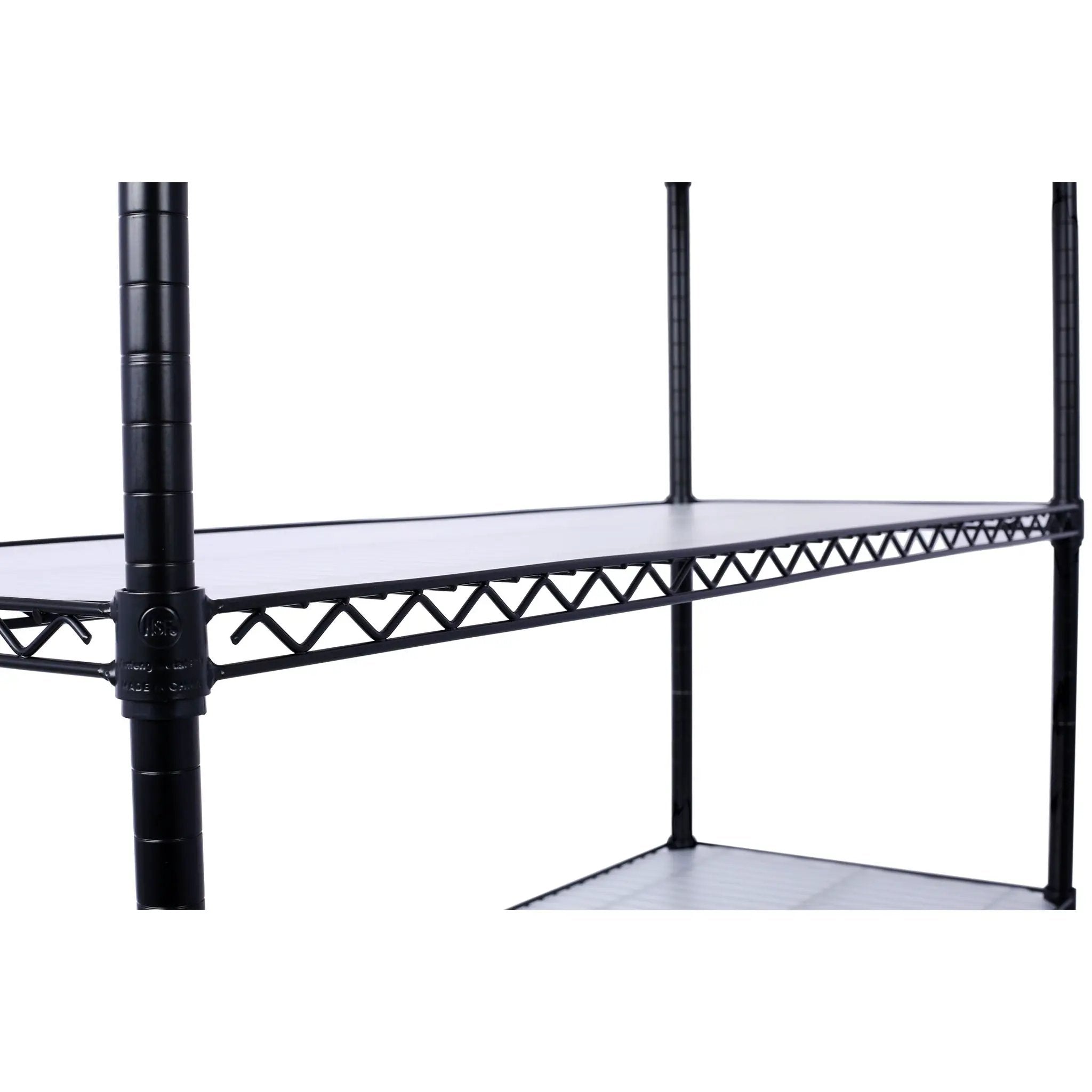 6 Tier 6000Lbs Capacity Nsf Metal Shelf Wire Shelving Unit, Heavy Duty Adjustable Storage Rack With Wheels & Shelf Liners For Commercial Grade Utility Steel Storage Rack by HouseOfZazla