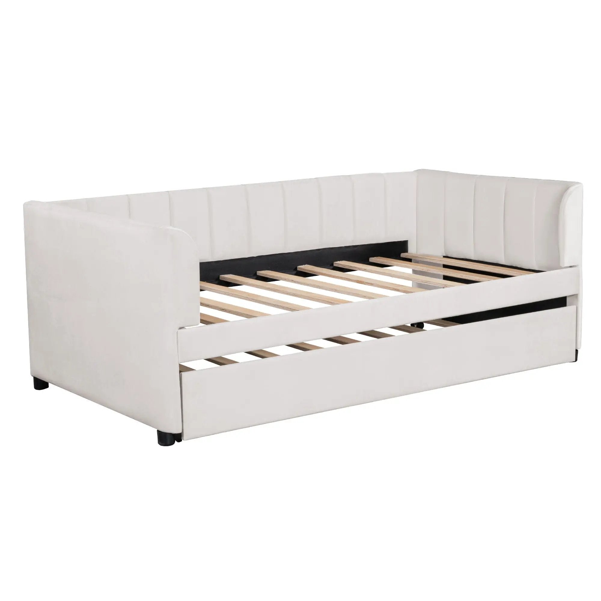 Upholstered Daybed With Ergonomic Design Backrest by Unique Piece Furniture