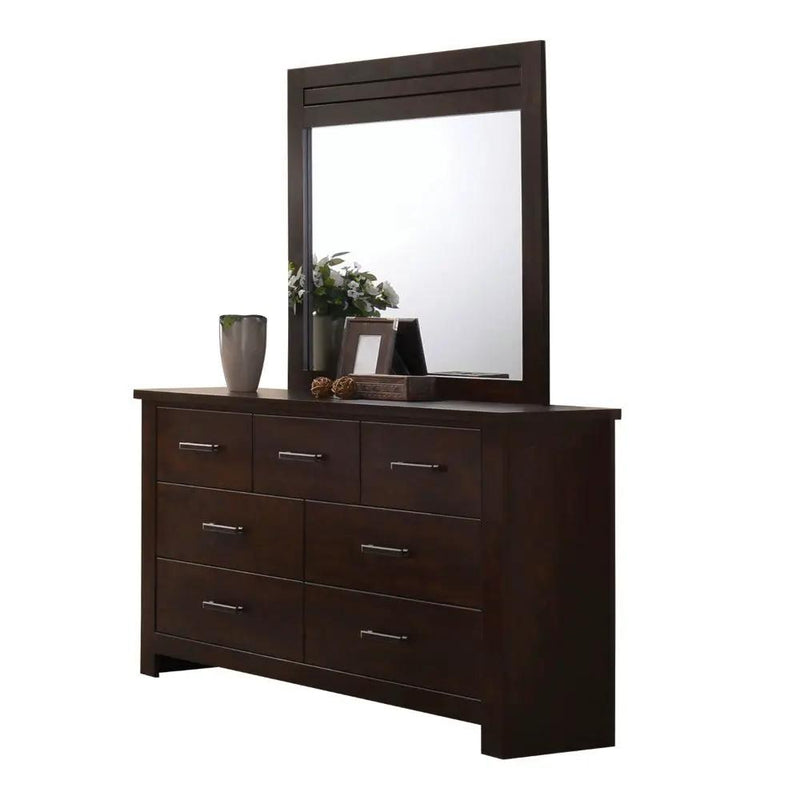 Panang - Mirror - Mahogany by Unique Piece Furniture