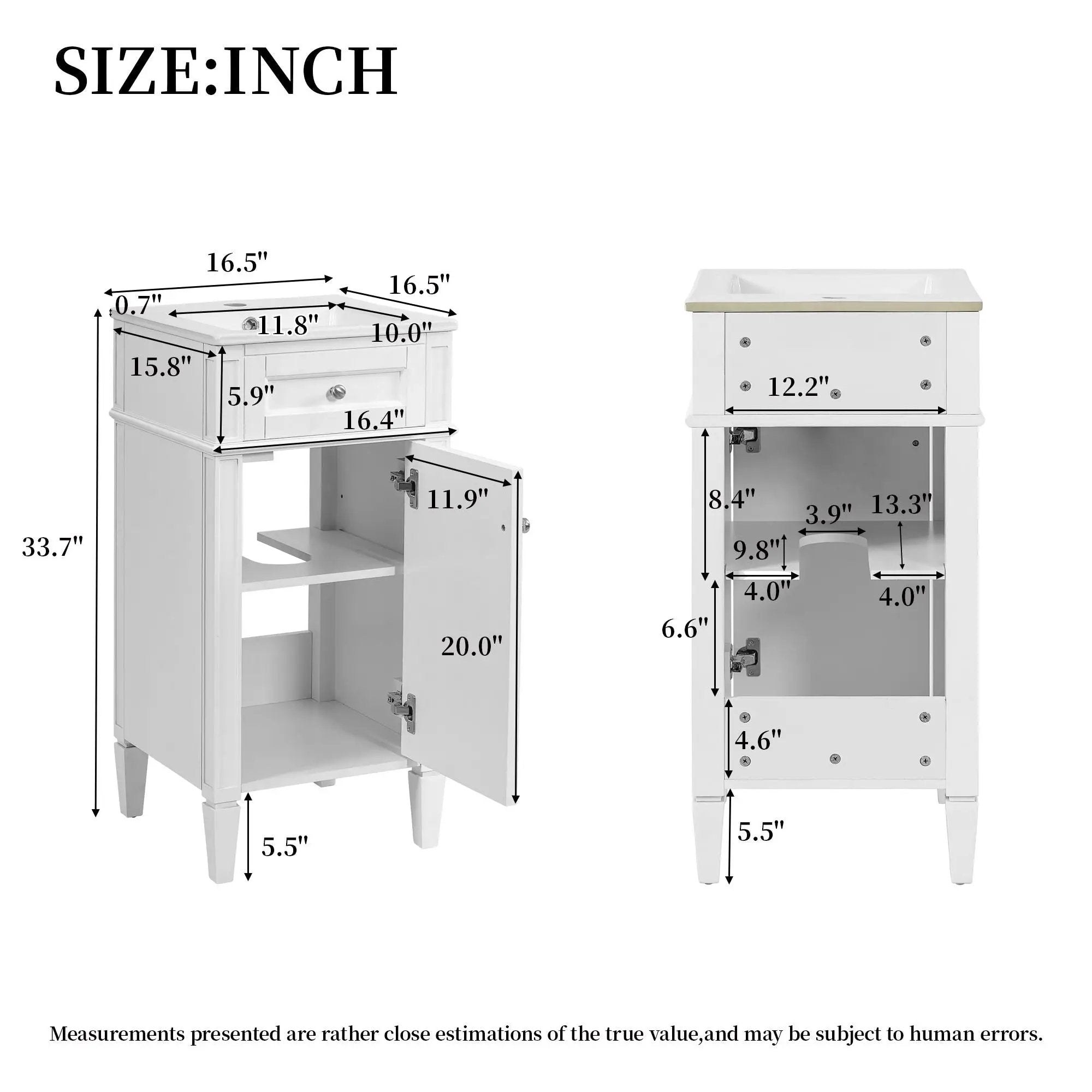 French Style Bathroom Vanity With Sink by Unique Piece Furniture