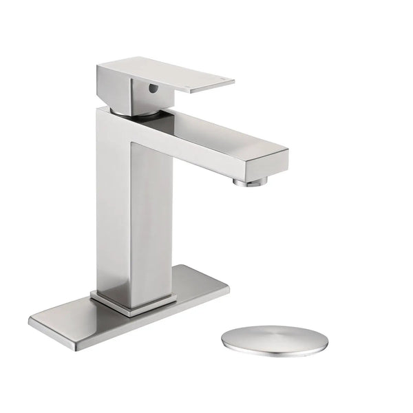 Bathroom Faucet - Single Hole Stainless Steel, photo 2 of 10