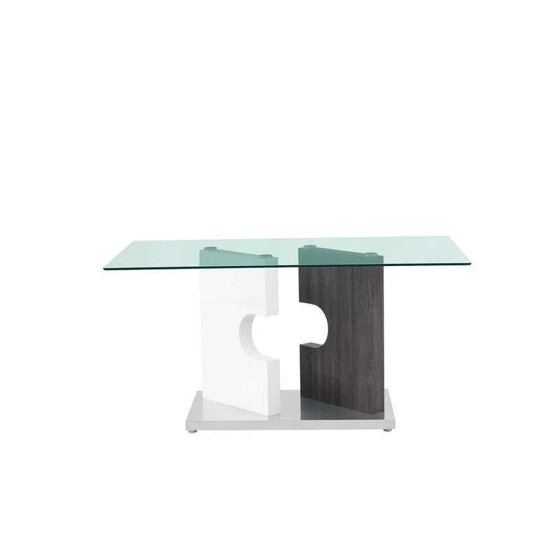 Iris - Dining Table - Gray by HouseOfZazla